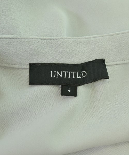 UNTITLED（アンタイトル）カジュアルシャツ 青 サイズ:4(XL位) レディース/2200689248160