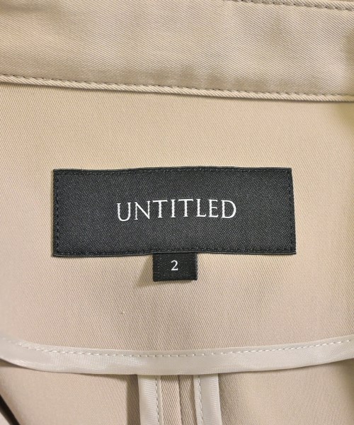 UNTITLED（アンタイトル）トレンチコート ベージュ サイズ:2(M位) レディース/2200689410024