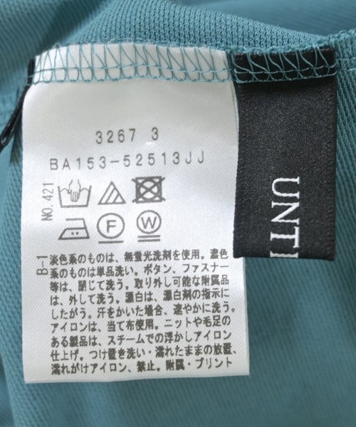 UNTITLED（アンタイトル）ワンピース 青 サイズ:2(M位) レディース/2200690687033