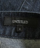 UNTITLED（アンタイトル）デニムパンツ 紺 サイズ:3(L位) レディース/2200688916053
