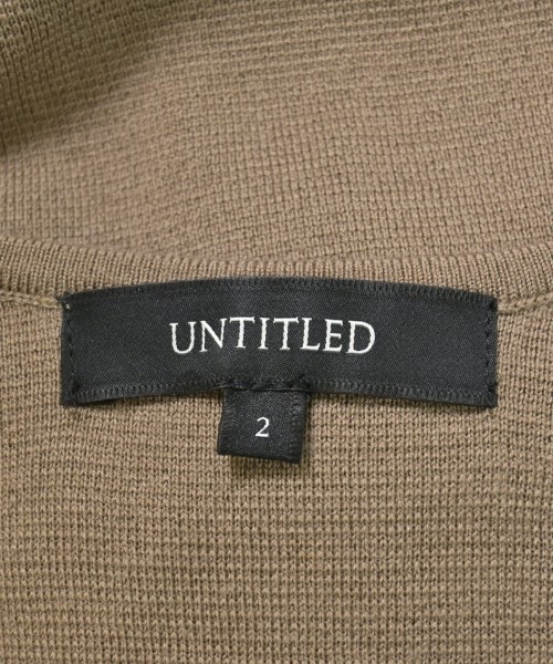 UNTITLED（アンタイトル）カーディガン ベージュ サイズ:2(M位) レディース/2200687869015