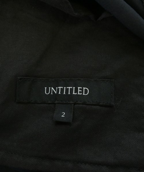 UNTITLED（アンタイトル）カーゴパンツ 黒 サイズ:2(M位) レディース/2200693100027