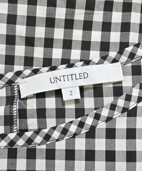 UNTITLED（アンタイトル）ブラウス 黒 サイズ:2(M位) レディース/2200690862034