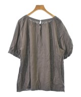 UNTITLED（アンタイトル）ブラウス 茶 サイズ:44(XL位) レディース/2200690862041