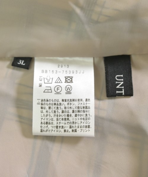 UNTITLED（アンタイトル）ロング・マキシ丈スカート ベージュ サイズ:3L レディース/2200690862065
