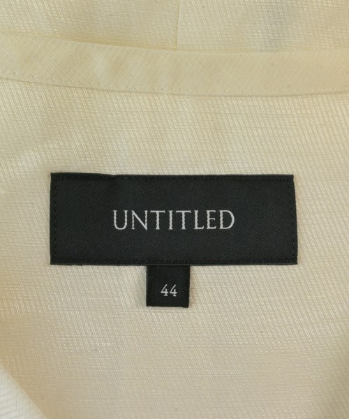 UNTITLED（アンタイトル）その他 白 サイズ:44(XL位) レディース/2200690862072