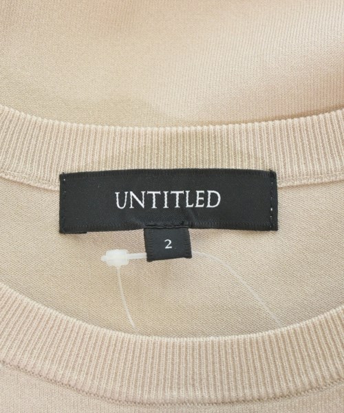 UNTITLED（アンタイトル）ニット・セーター ベージュ サイズ:2(M位) レディース/2200693199014