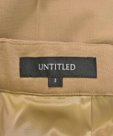 UNTITLED（アンタイトル）スラックス 茶 サイズ:3(L位) レディース/2200680795045