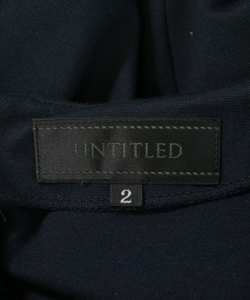UNTITLED（アンタイトル）ブラウス 紺 サイズ:2(M位) レディース/2200693201076