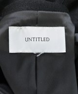 UNTITLED（アンタイトル）ノーカラージャケット 黒 サイズ:-(M位) レディース/2200693353010