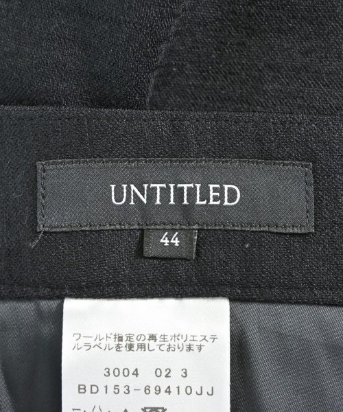 UNTITLED（アンタイトル）その他 黒 サイズ:44(XL位) レディース/2200692672099