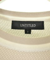 UNTITLED（アンタイトル）ニット・セーター ベージュ サイズ:2(M位) レディース/2200694136025