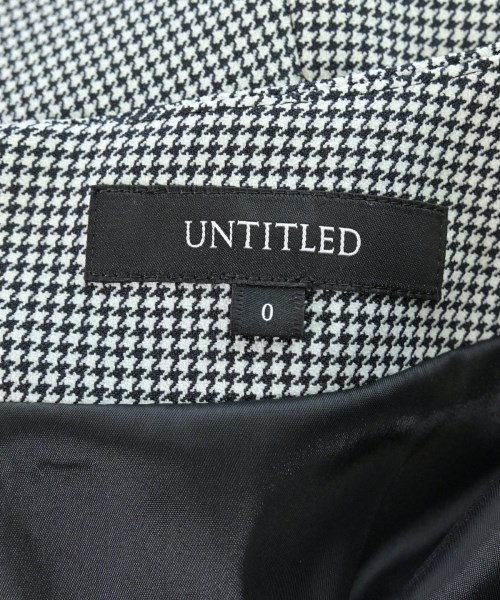 UNTITLED（アンタイトル）ワンピース 黒 サイズ:0(XS位) レディース/2200694136049