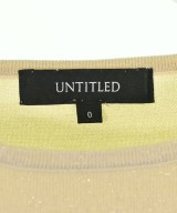UNTITLED（アンタイトル）ニット・セーター ベージュ サイズ:0(XS位) レディース/2200694136070
