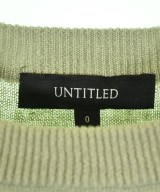 UNTITLED（アンタイトル）ニット・セーター 緑 サイズ:0(XS位) レディース/2200694136087