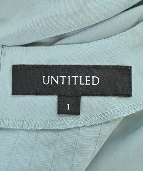 UNTITLED（アンタイトル）ブラウス 青 サイズ:1(S位) レディース/2200698456020