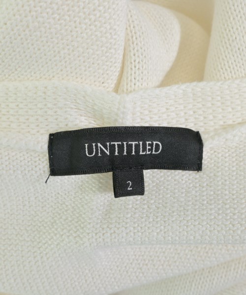 UNTITLED（アンタイトル）ベスト 白 サイズ:2(M位) レディース/2200694243037