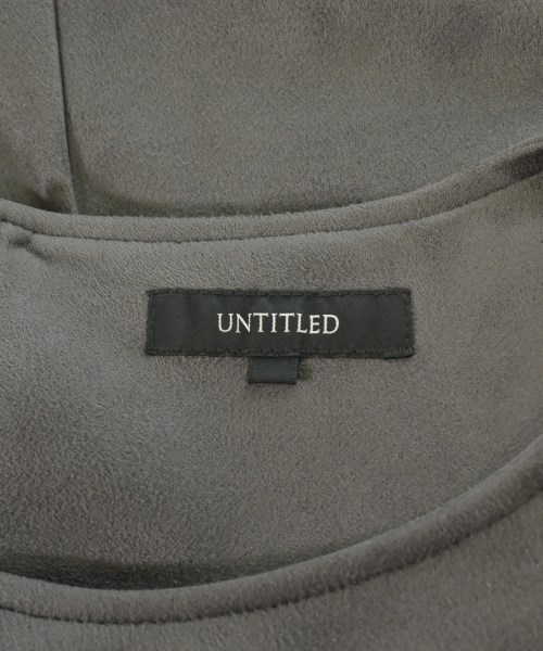 UNTITLED（アンタイトル）ブラウス グレー サイズ:F レディース/2200694579099