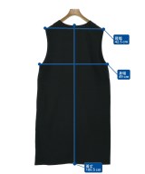 UNTITLED（アンタイトル）ワンピース 黒 サイズ:44(XL位) レディース/2200694579105