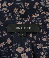 UNTITLED（アンタイトル）ブラウス 紺 サイズ:4(XL位) レディース/2200694579273