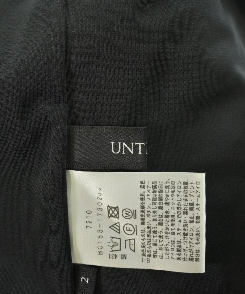 UNTITLED（アンタイトル）ブラウス 黒 サイズ:2(M位) レディース/2200694579297
