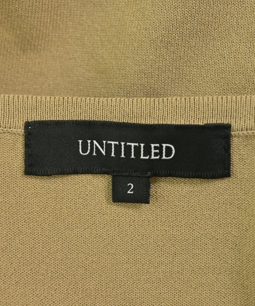 UNTITLED（アンタイトル）ニット・セーター ベージュ サイズ:2(M位) レディース/2200696953026