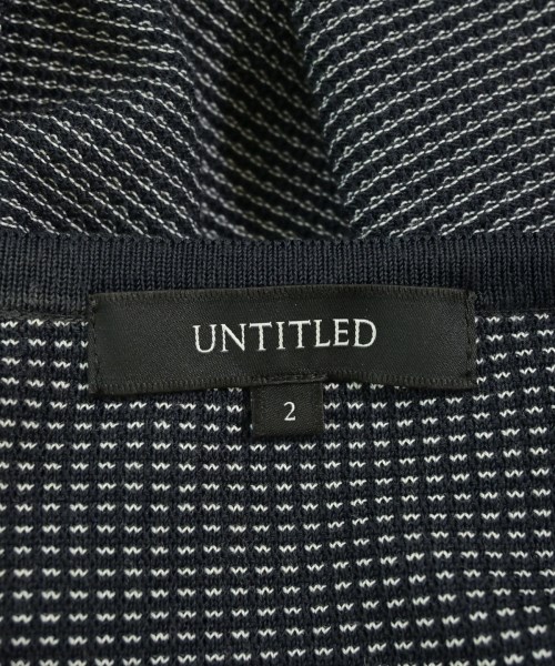 UNTITLED（アンタイトル）ニット・セーター 紺 サイズ:2(M位) レディース/2200696953033