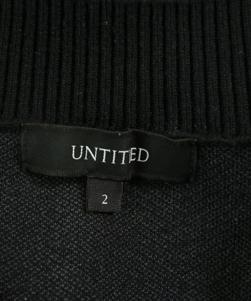 UNTITLED（アンタイトル）ニット・セーター 黒 サイズ:2(M位) レディース/2200696953118