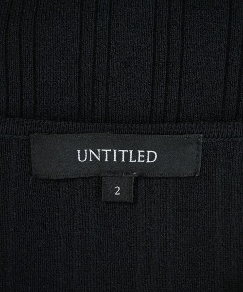UNTITLED（アンタイトル）ニット・セーター 黒 サイズ:2(M位) レディース/2200696953132