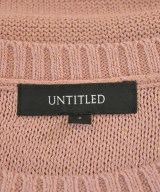 UNTITLED（アンタイトル）ニット・セーター ピンク サイズ:2(M位) レディース/2200697109040