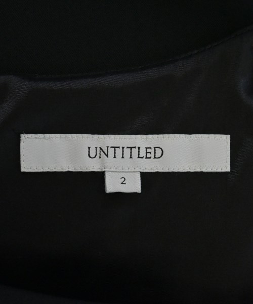 UNTITLED（アンタイトル）ワンピース 黒 サイズ:2(M位) レディース/2200697864062