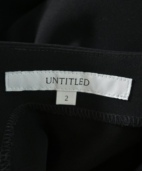UNTITLED（アンタイトル）ブラウス 黒 サイズ:-(XL位) レディース/2200697864116