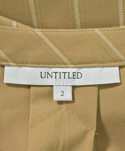 UNTITLED（アンタイトル）ワンピース ベージュ サイズ:2(M位) レディース/2200696280023