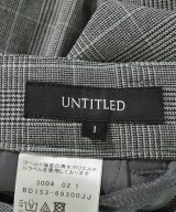 UNTITLED（アンタイトル）クロップドパンツ グレー サイズ:1(S位) レディース/2200696280054