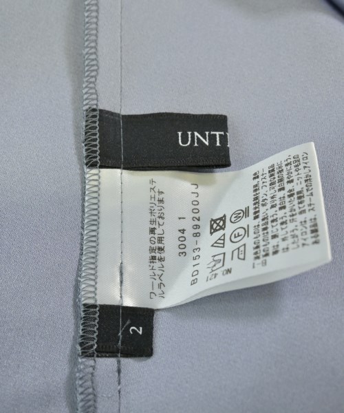 UNTITLED（アンタイトル）ブラウス 青 サイズ:2(M位) レディース/2200696552090