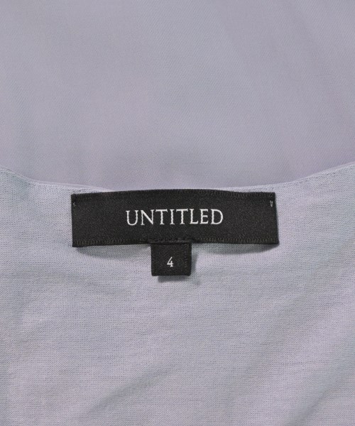 UNTITLED（アンタイトル）ブラウス 青 サイズ:4(XL位) レディース/2200697152015