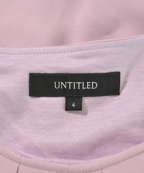 UNTITLED（アンタイトル）ブラウス ピンク サイズ:4(XL位) レディース/2200697152022