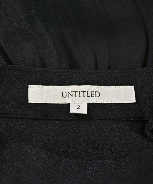 UNTITLED（アンタイトル）ブラウス 黒 サイズ:2(M位) レディース/2200699307055