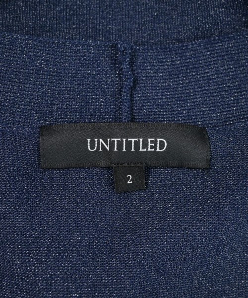 UNTITLED（アンタイトル）カーディガン 紺 サイズ:2(M位) レディース/2200699307093