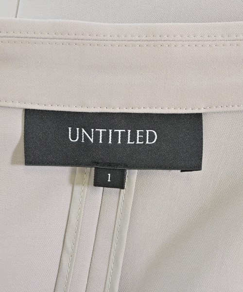 UNTITLED（アンタイトル）テーラードジャケット グレー サイズ:1(S位) レディース/2200698310018