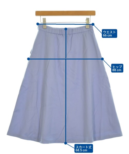 UNTITLED（アンタイトル）ロング・マキシ丈スカート 紫 サイズ:2(M位) レディース/2200654628027