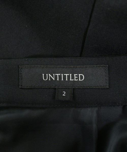 UNTITLED（アンタイトル）ロング・マキシ丈スカート 黒 サイズ:2(M位) レディース/2200654628041