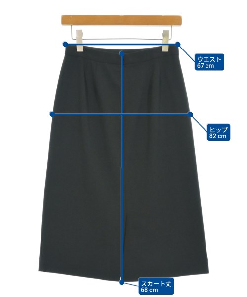 UNTITLED（アンタイトル）ロング・マキシ丈スカート 黒 サイズ:2(M位) レディース/2200654628041