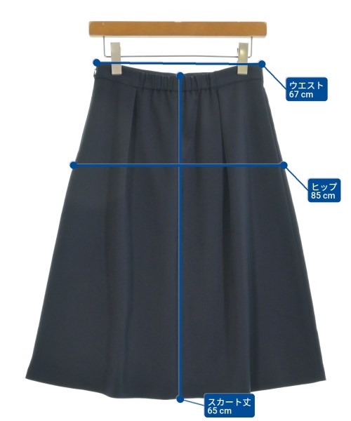 UNTITLED（アンタイトル）ロング・マキシ丈スカート 紺 サイズ:2(M位) レディース/2200654628065