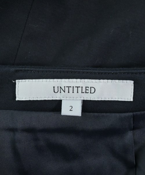 UNTITLED（アンタイトル）ロング・マキシ丈スカート 紺 サイズ:2(M位) レディース/2200654628072