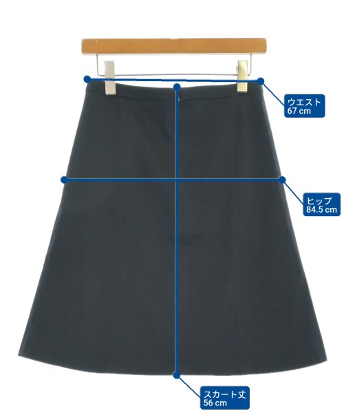 UNTITLED（アンタイトル）ロング・マキシ丈スカート 紺 サイズ:2(M位) レディース/2200654628072