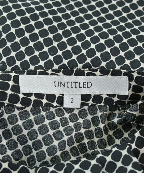 UNTITLED（アンタイトル）ブラウス 黒 サイズ:2(M位) レディース/2200654628089