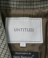 UNTITLED（アンタイトル）チェスターコート グレー サイズ:3(L位) レディース/2200645102031