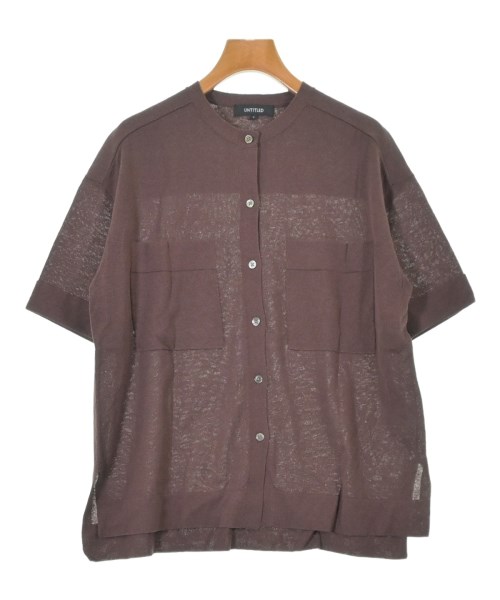 UNTITLED(アンタイトル)カーディガン 茶 サイズ:2(M位)/2200645168198