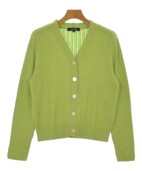 UNTITLED(アンタイトル)カーディガン 緑 サイズ:2(M位)/2200655106029